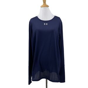Under Armour UA Locker 2.0 Shirt Womens XL Extra Large Heat Gear Loose Wicking